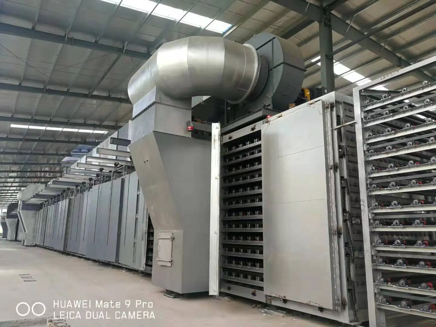 Plaster board machine capacity 22 million sqm per year