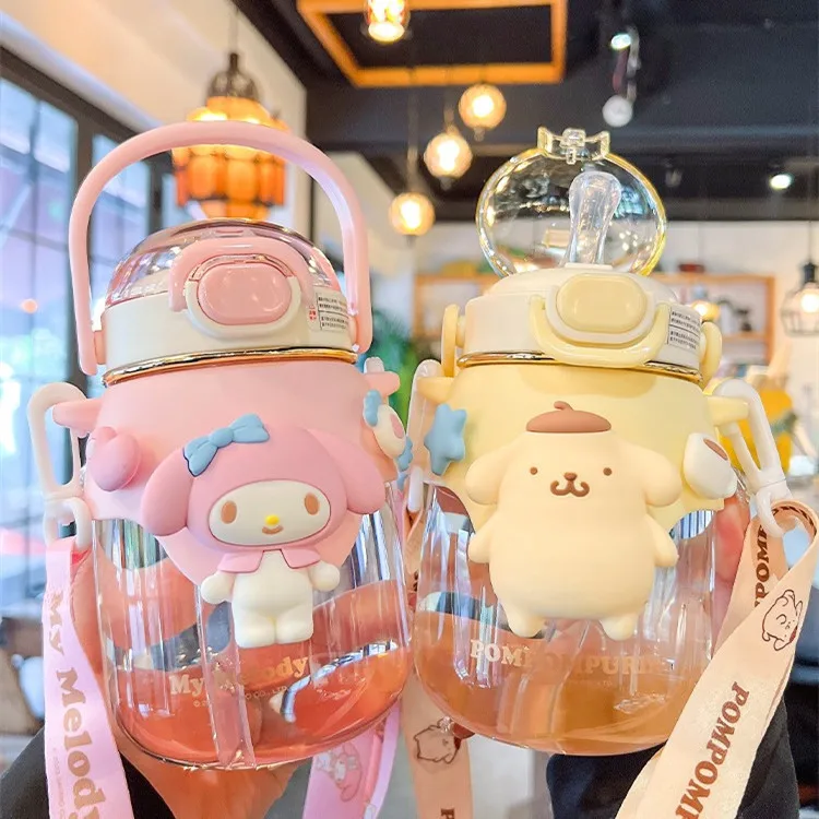 Новинка лидер продаж пластиковая чашка для воды большой емкости kulomi melody kawaii Детская Подарочная портативная