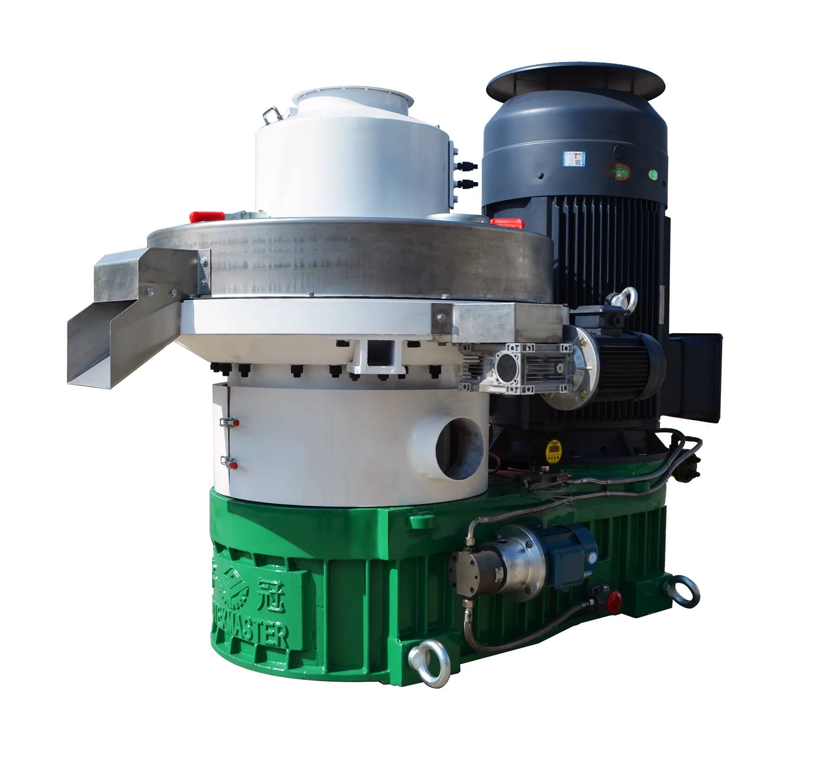 Rotex High Capacity Hot Sale 3-4T/H Capacity Centrifugal Vertical Ring Die Pellet Mill Equipment