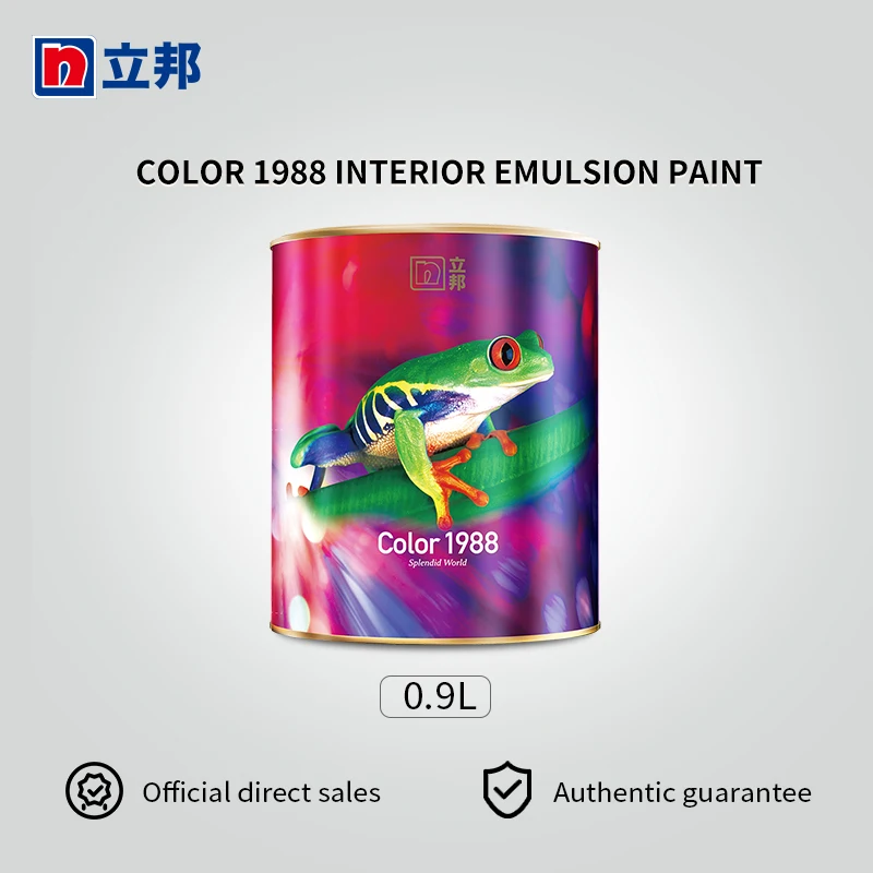 Color 1988 Interior Emulsion Pain 0.9L Color Painting  Home Paint