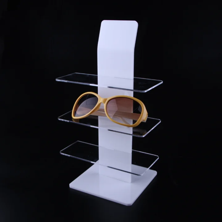 Acrylic car shaped glasses display stand Desktop creative optical shop transparent sunglasses window display racks and holder