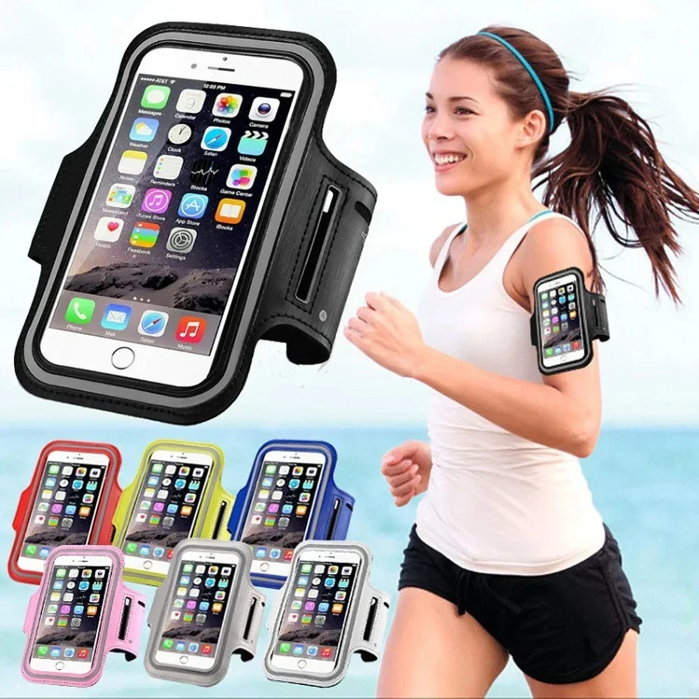 Custom Outdoor Arm Pouch Phone Bag Running Gym Sports Phone Holder Arm Band Bag