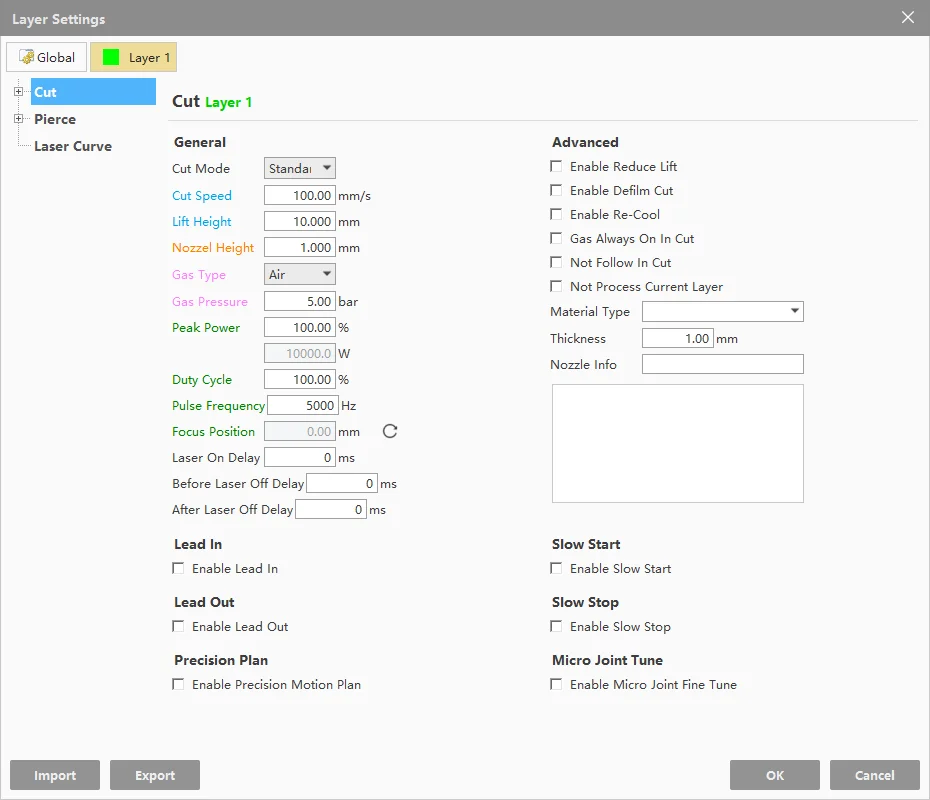 Fiber laser controller Hydcut2000 with  auto focus system CHC-1000L height controller