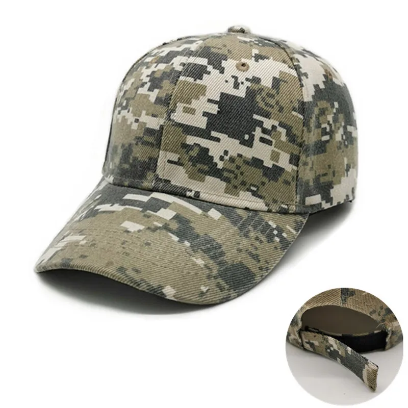 Promotional wholesale camouflage sport caps custom camo baseball cap hat
