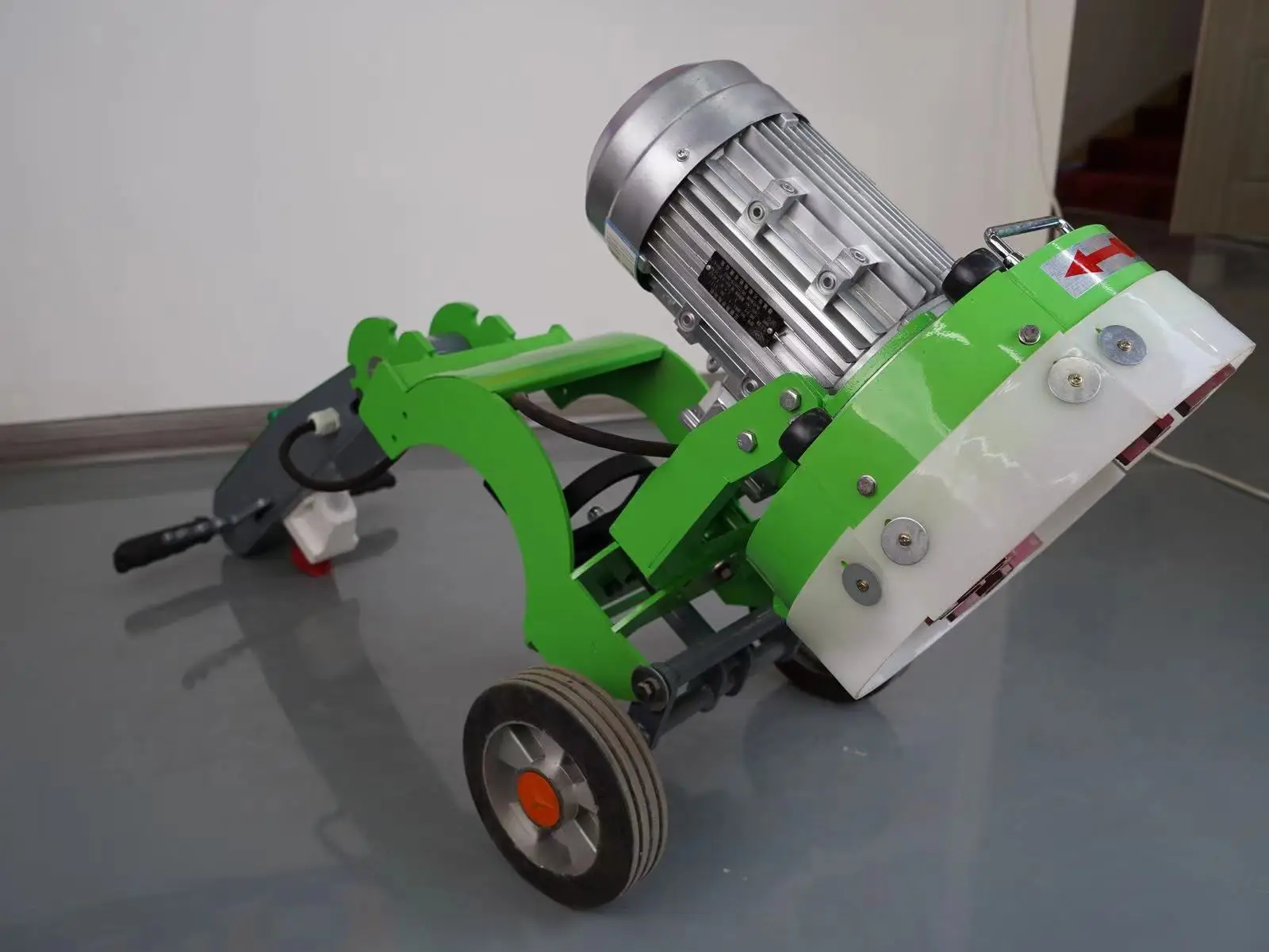 Super promotion Epoxy floor high efficiency concrete grinder machine with dust vacuum 320mm for marble