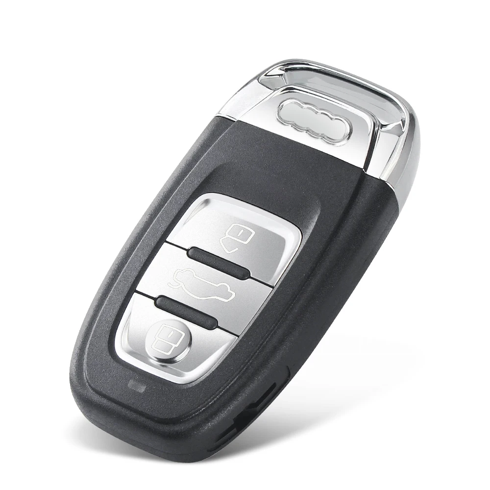 Audi A4l A3 A4 A5 A6 A8 Quattro Q5 Q7 A6 A8 Remote Key Shell Case Fob Replacement Car Key Shell 3 Buttons