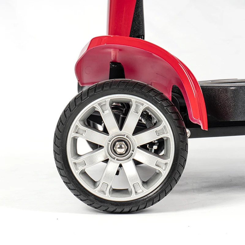 2024 New Hot Sale Wholesale  Disabled and Handicapped  4 Wheels Elderly Electric Scooter Portable Folding Travel  Scooter