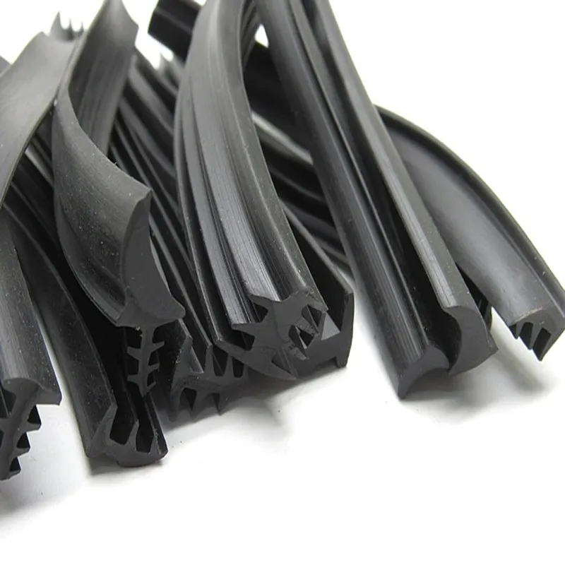 EPDM/PVC Rubber Weather Stripping Door Window Seal Strip Can be Customized