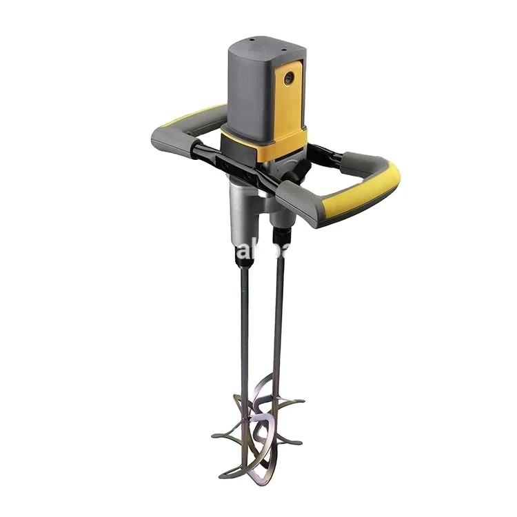 Kinty High quality wholesale 220V, 230V, 110V double paddle concrete paint stirrer mixer machine