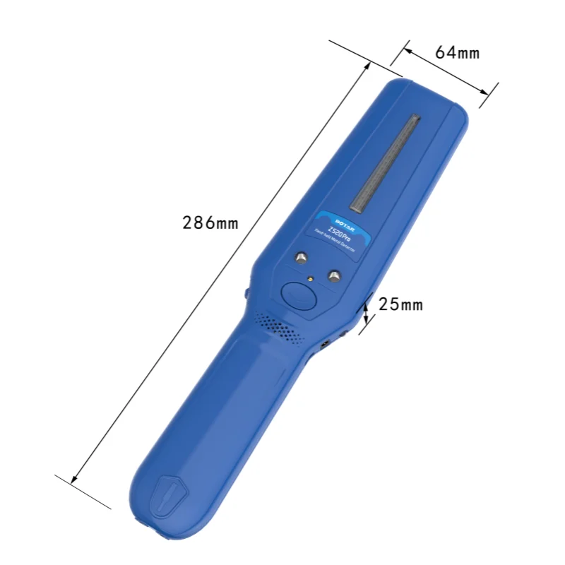 BOTAR Z520Pro Handheld Wand Manufacturer Human Body Scanner Hand Held Metal Detector