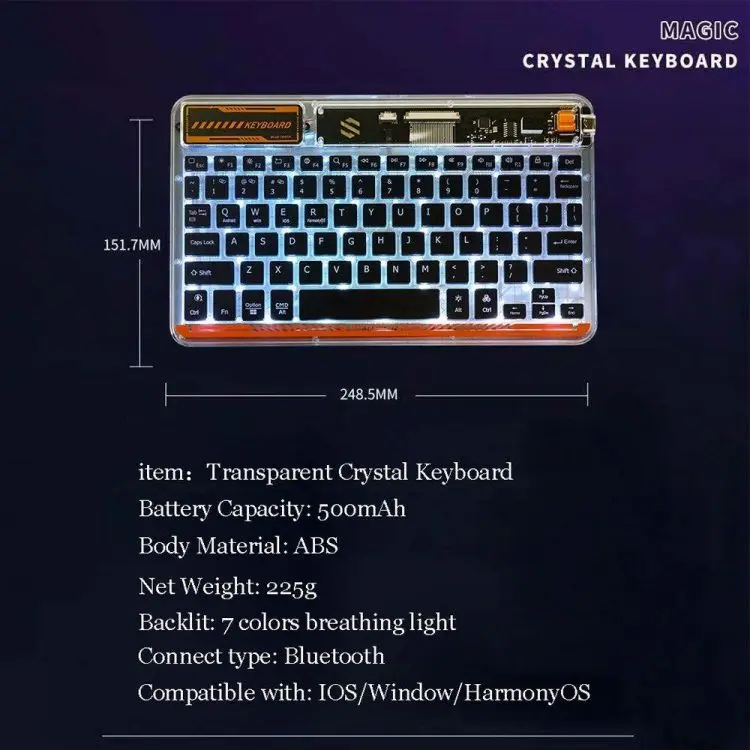 Factory Supply Reasonable Price Backlit Keyboard