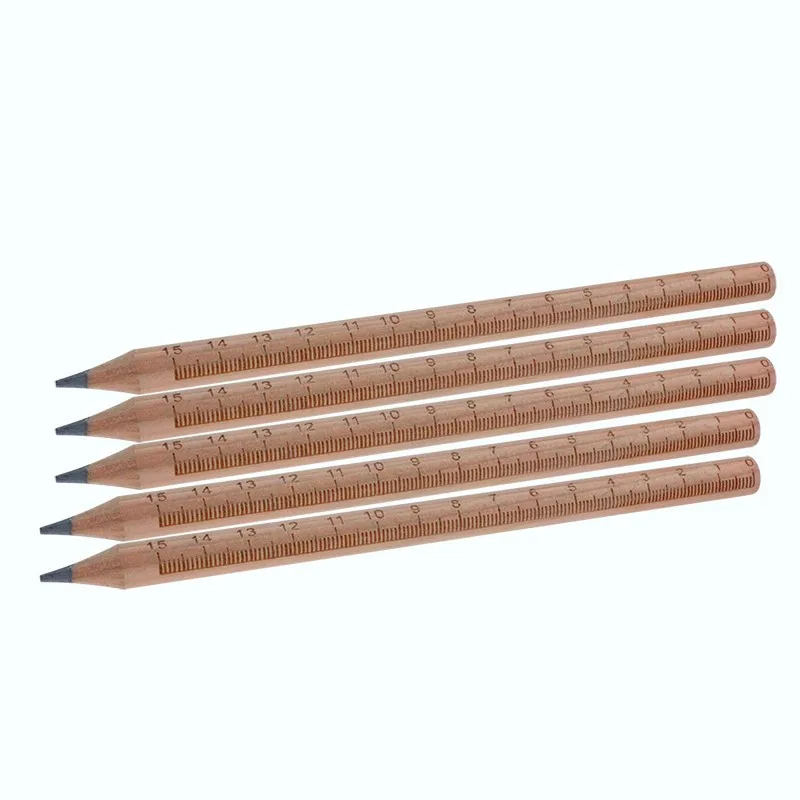 Wholesale round natural wood big size hb 2b pencil for school and office