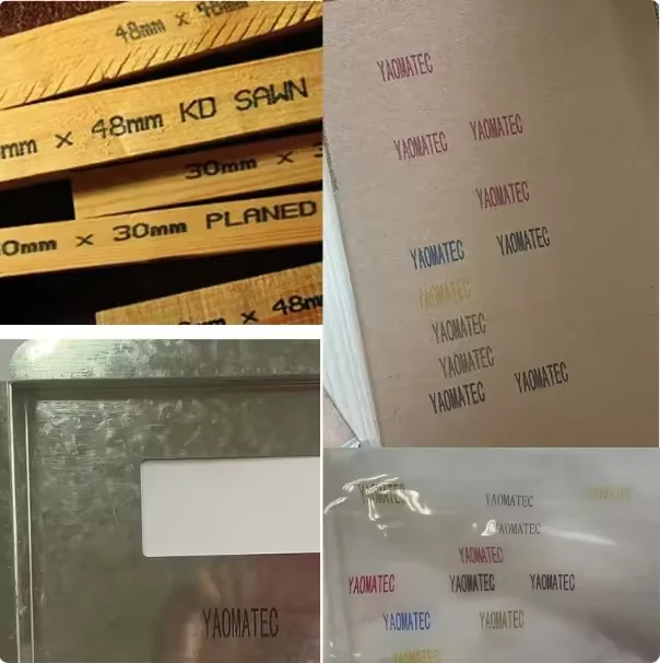 Yaomatec Low Price JS12(M) Handheld Inkjet Printer Quick Dry Black Blue Red Yellow Green Ink Cartridge