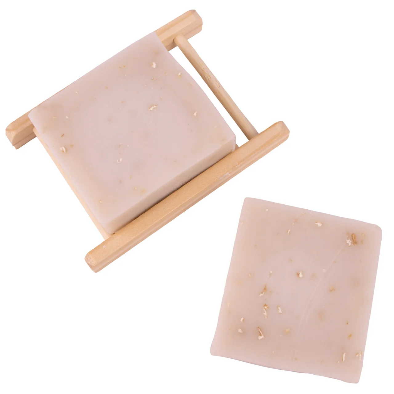 Oil Control Heavy Grit Organic Handmade Moisturizing Customized Packaging Natural Shea Butter Sea SaltOat Grains Mens Soap