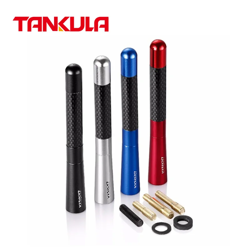 Factory Price Auto Universal Carbon Fiber Stubby Radio FM Car Antenna Car Aerial Antenna