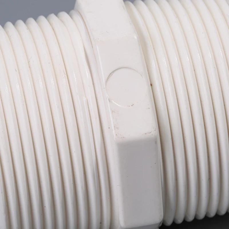 High Quality External Thread Straight Connector Threaded Joint Plastic Irrigation Water Pipe Fittings