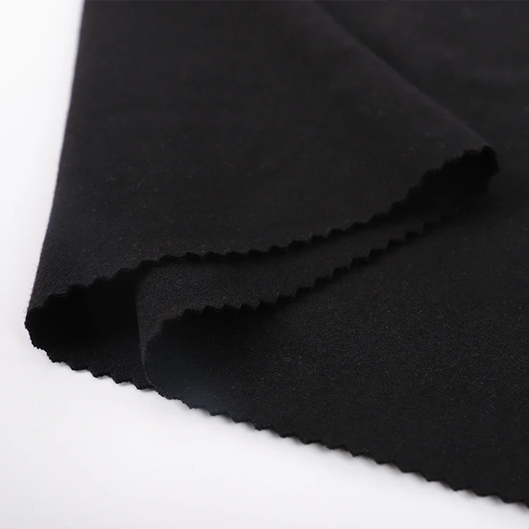 
hot Selling black color elasticity Comfortable so soft acrylic marine fabric 