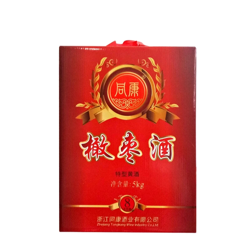 Wholesale High Quality Dried Rice Wine Red 5L jujube Rice Wine