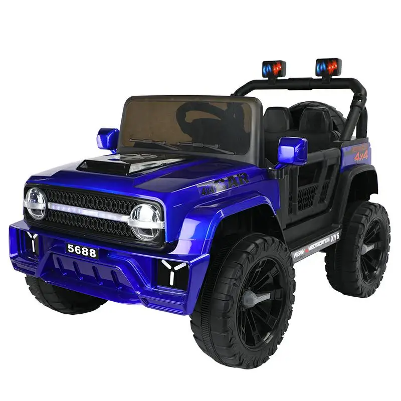 2023 hot sale police car electric kids audio ride on car kids electric 24 v 4 x 4 electric cars for kids from 11 years to 13