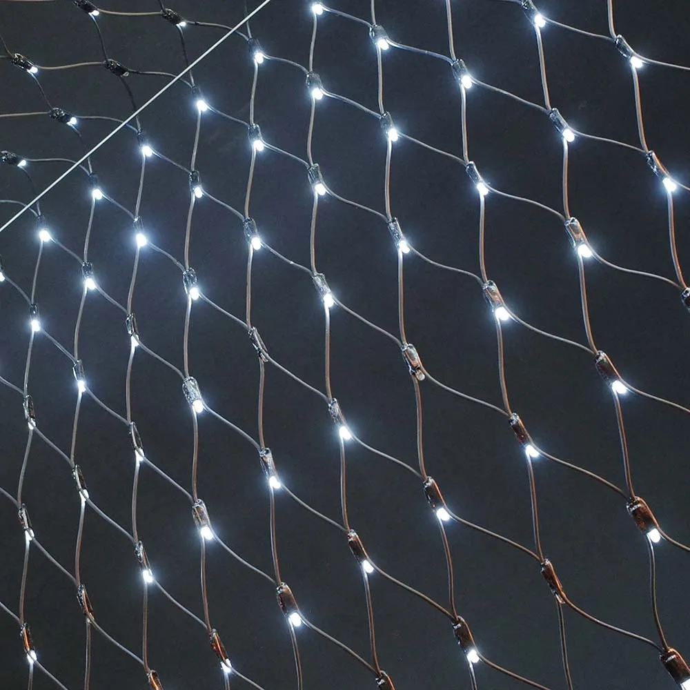 Customizable Ip67 Flashing Net Light For Christmas Decor PVC Waterproof Led Light luces de navidad