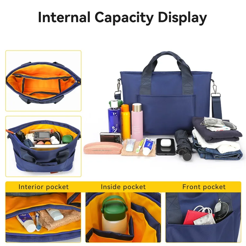 Factory direct sales compressible travel handbag Crossbody Sling Tote bags for women