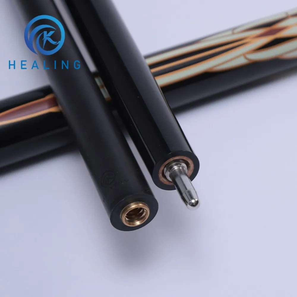 Black Technology 3-piece 100% Carbon Fiber Fibre Shaft Punch Jump Billiard Pool Cue Tip OD 12.9mm  OEM Customize Welcome