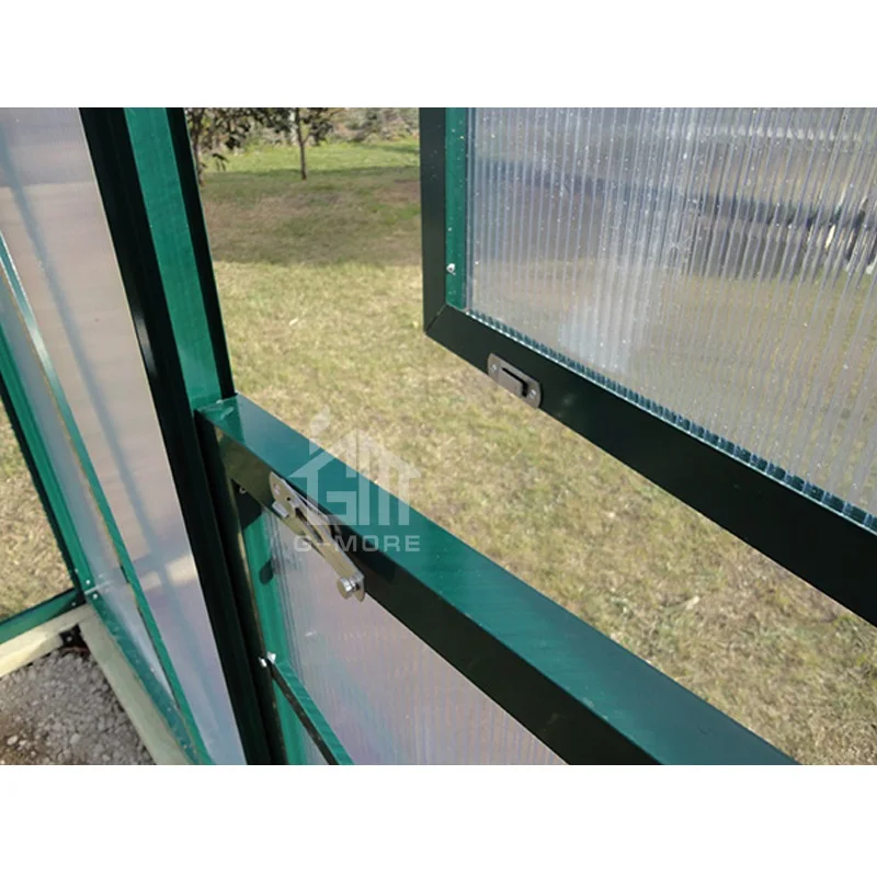 G-MORE Top Quality Multi Span Commercial Greenhouse for Garden Centre 8x5 Meters