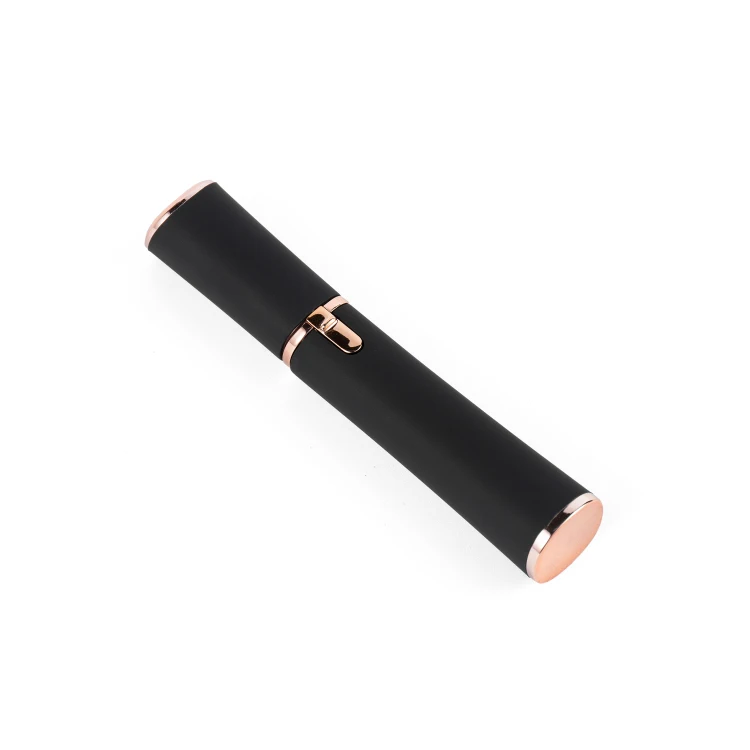 eyebrow hair removal machine private label  logo white black eyebrow razor  for women