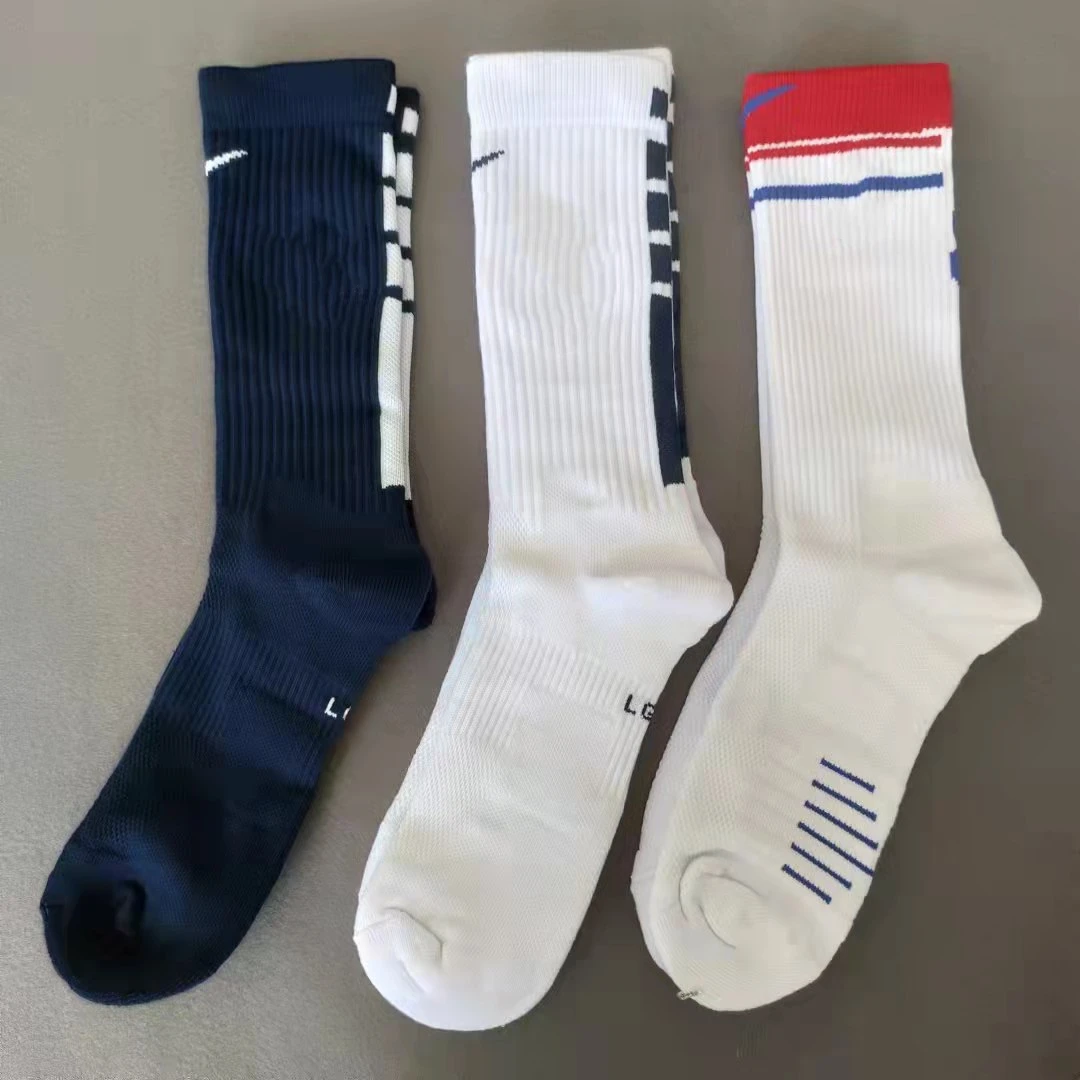 Athletic Soccer Sport Socks With Logo High Quality Personalize Custom Crew Socks Sport Socks