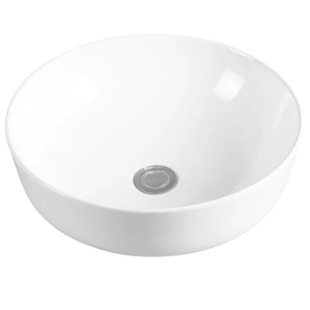 
China manufacturer wholesale ceramic bathroom sinks round basin sink 
