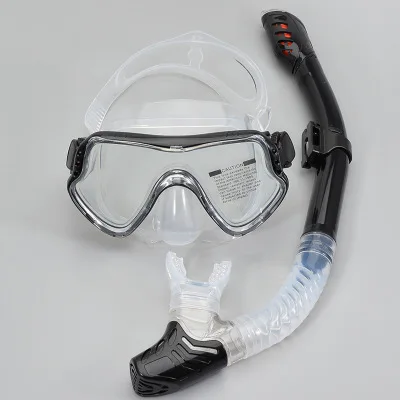 Full Face Snorkel Mask Snorkel Set Anti Fog Adult Professional 180 Degree View Go Pro Swim Scuba Diving Mask