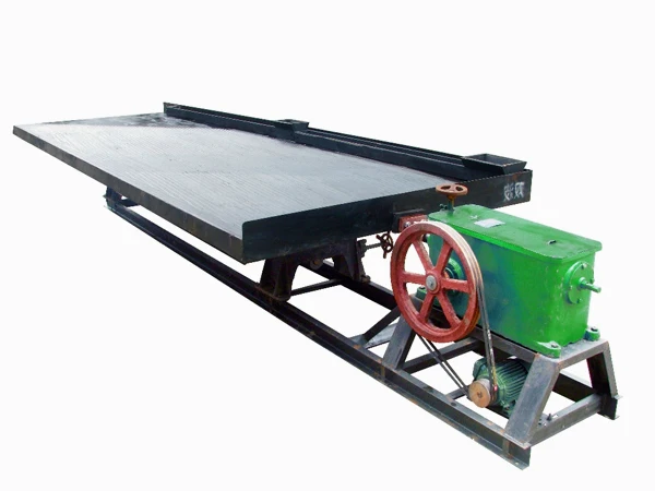 High Effective 6S Series Mini Mining Gold Shaking Table Price Chrome Ore Shaking Table 2 Tons Per Hour Shaking Table for Sale