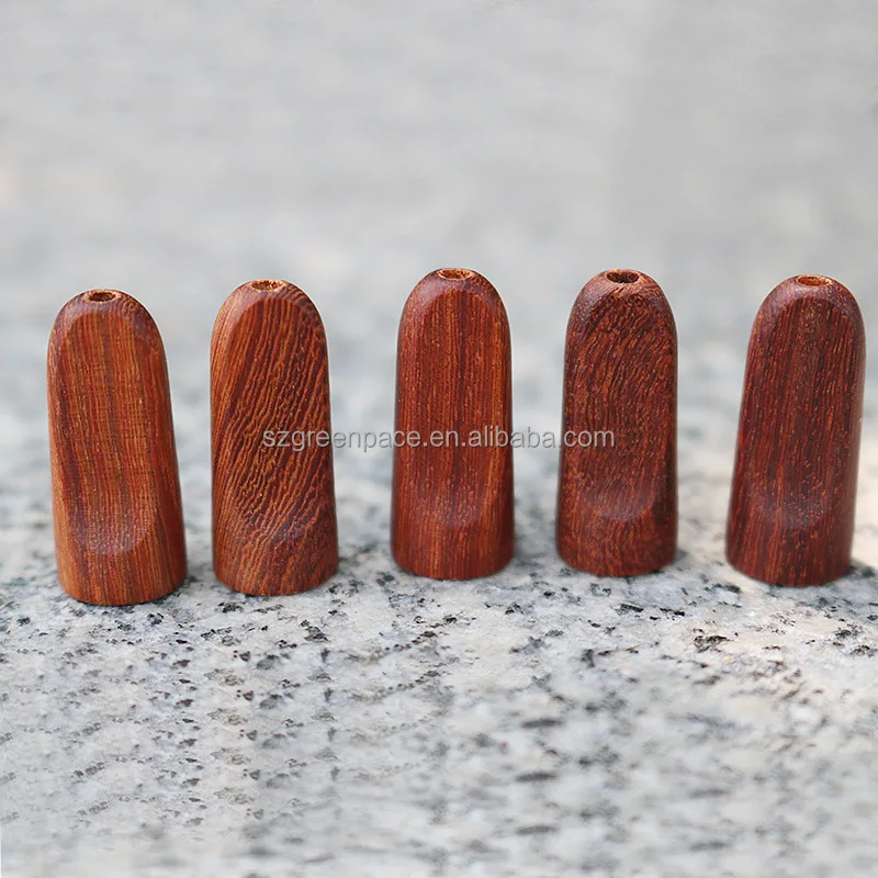 In stock wholesale 10mm wooden filter tips hookah mouthpiece cigarette holder smoking accessories for rolling paper