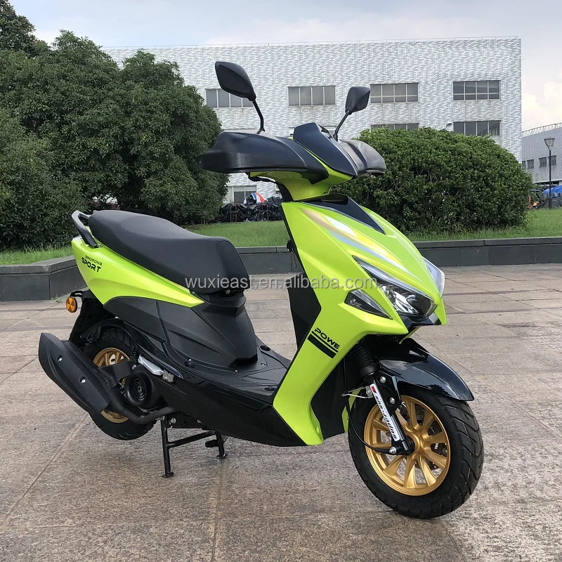 China Wuxi Factory 125cc Gas Moto Scooter Adult Motorcycle Wholesale
