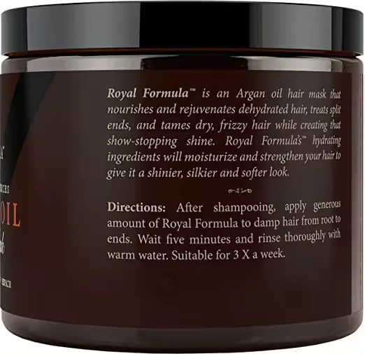 Natural Sulfate Free Professional Repair Hair Mask Protein Keratin Damaged Hair Care Argan Oil Hair Repair Mask