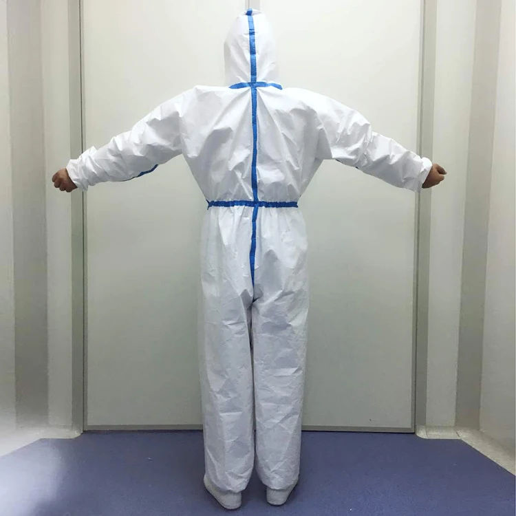 
High Quality Disposable Medical Protective Suit Protection Clothing 