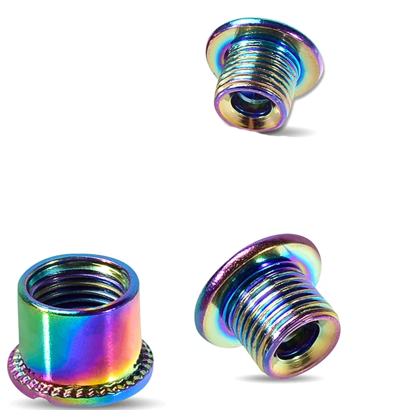 Hot Sale Chainrings Bolts Bicycle Sprocket Silver Multicolor Screws Road Bike Crank Screws