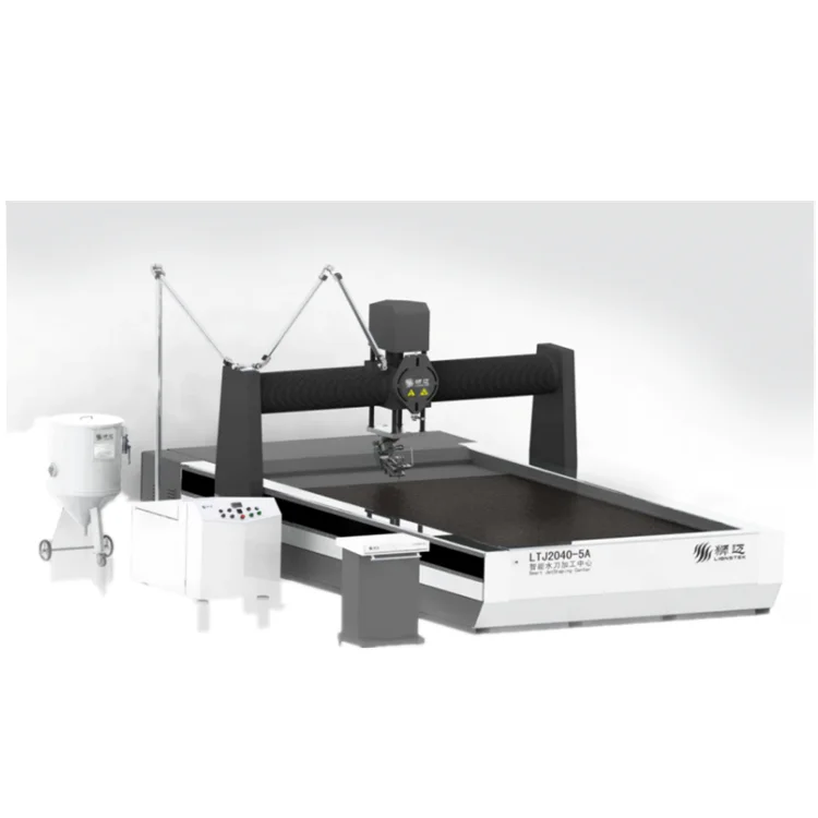 Water Jet Cutting Machine For Marble Stone Metal Glass