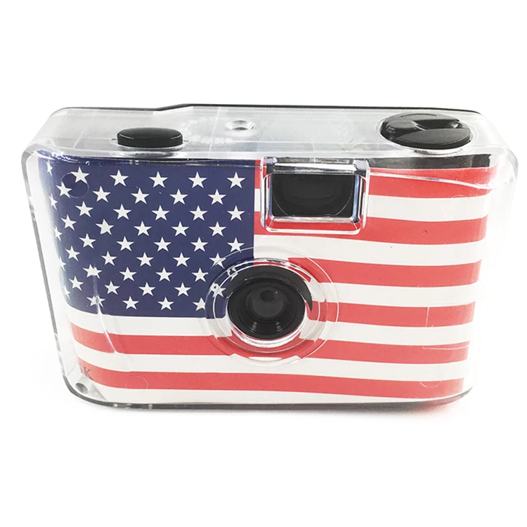 Пленочная камера, недорогая Милая многоразовая пленочная камера LOMO 35 мм, рекламный подарок, американский флаг
