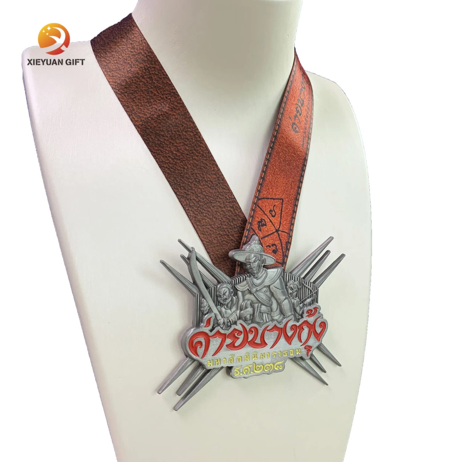 spinner chest double sided our lady of grace catholic medal blue case machine russia huge medical medals