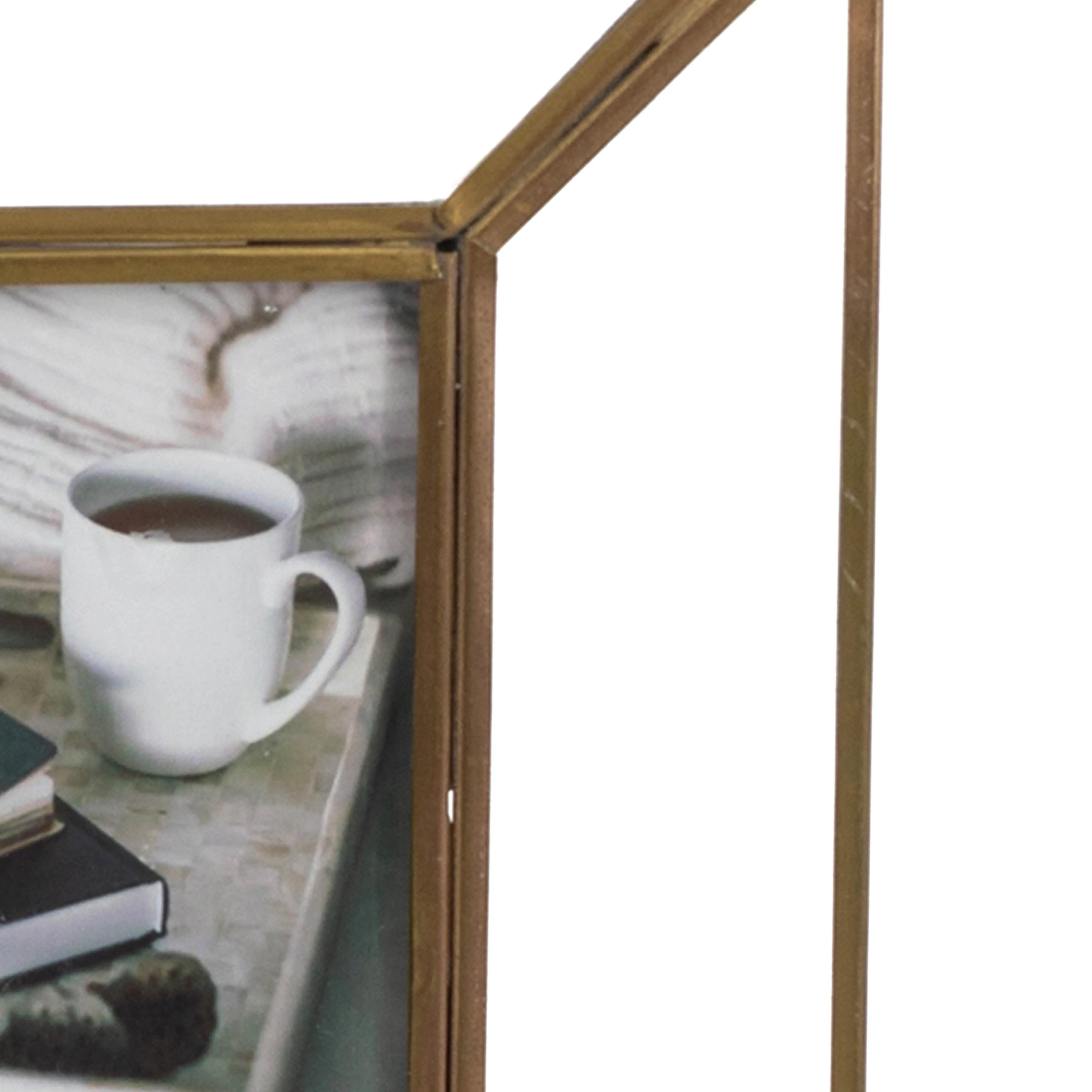 Home Furnishing Personality Creative Decoration Iron Art Geometric Metal Three-Dimensional Picture Photo Frame