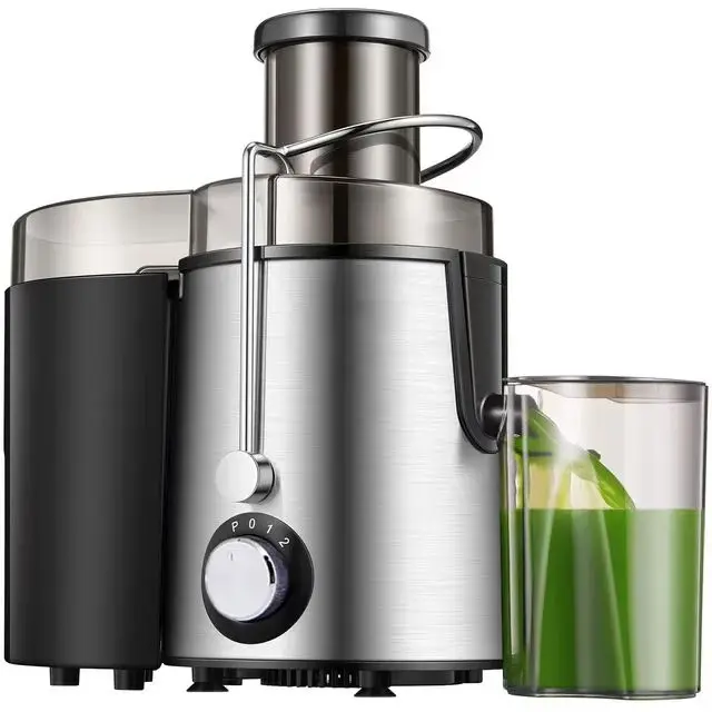 Top Sales Big Mouth Fruit Centrifugal Juicer Dual Speeds Juicer Extractor Machine Slow Juicer
