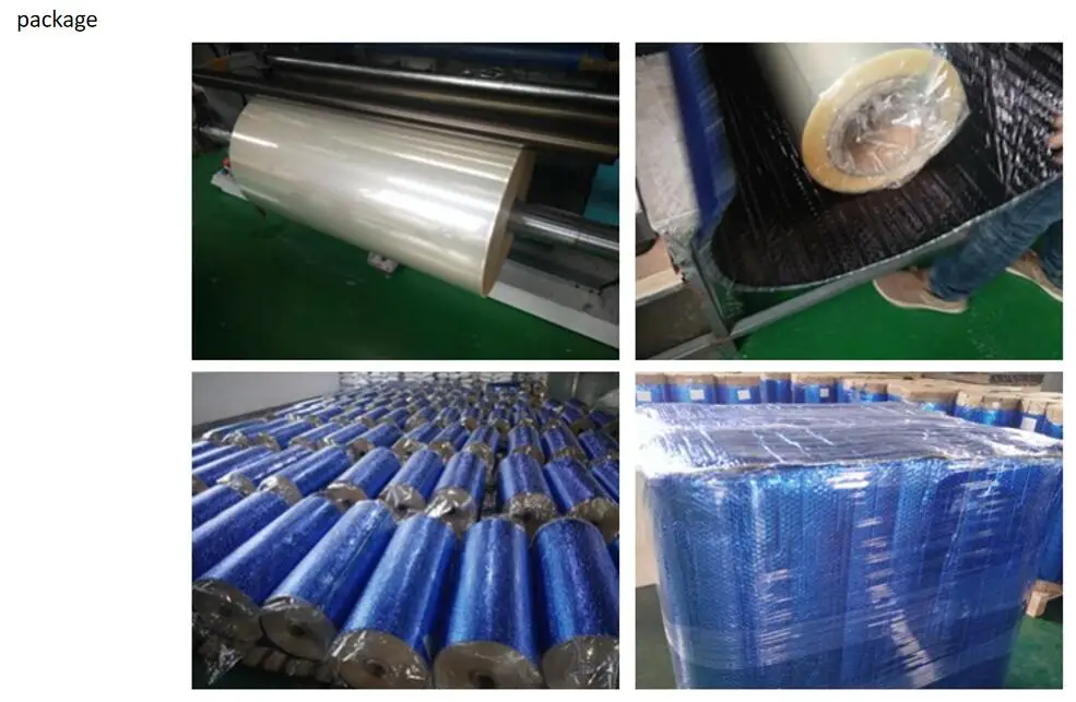 PVC shrink film roll transparent heat plastic wrap sleeve for protection package water proof