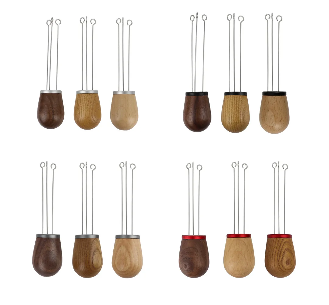 Лидер продаж 2024 игла из нержавеющей стали с тканевым порошковым инструментом barista специальный инструмент для порошковой кофейной ткани