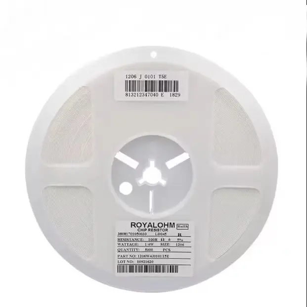 Толстопленочный чип-резистор SMD 0402 0603 0805 1206 1210 1812 2010 2512 0R-1R-10M 1%