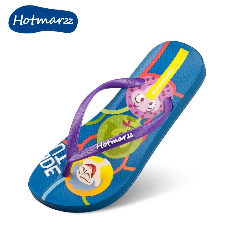 wholesale fancy kids pvc slippers anti-slip eva anime flip flops for children