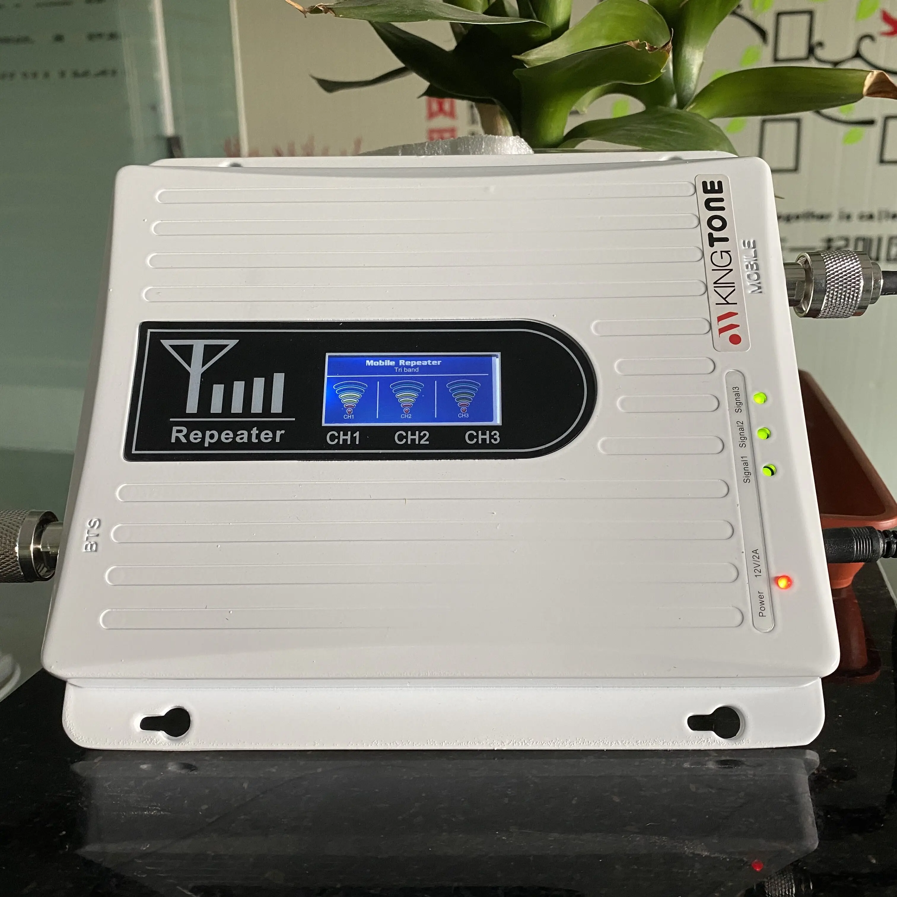70dB трехдиапазонный сигнала мобильного телефона 3g 4g lte сотовый ретранслятор B2 B4 B5 бустер amplificador de уплотнение celular 850 1900 1700/2100