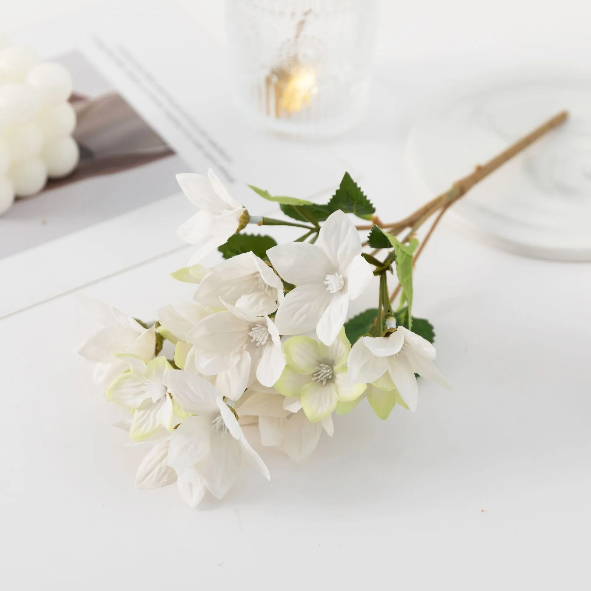 Wholesale artificial rain orchid fresh light luxury Freesia home wedding photography props decoration