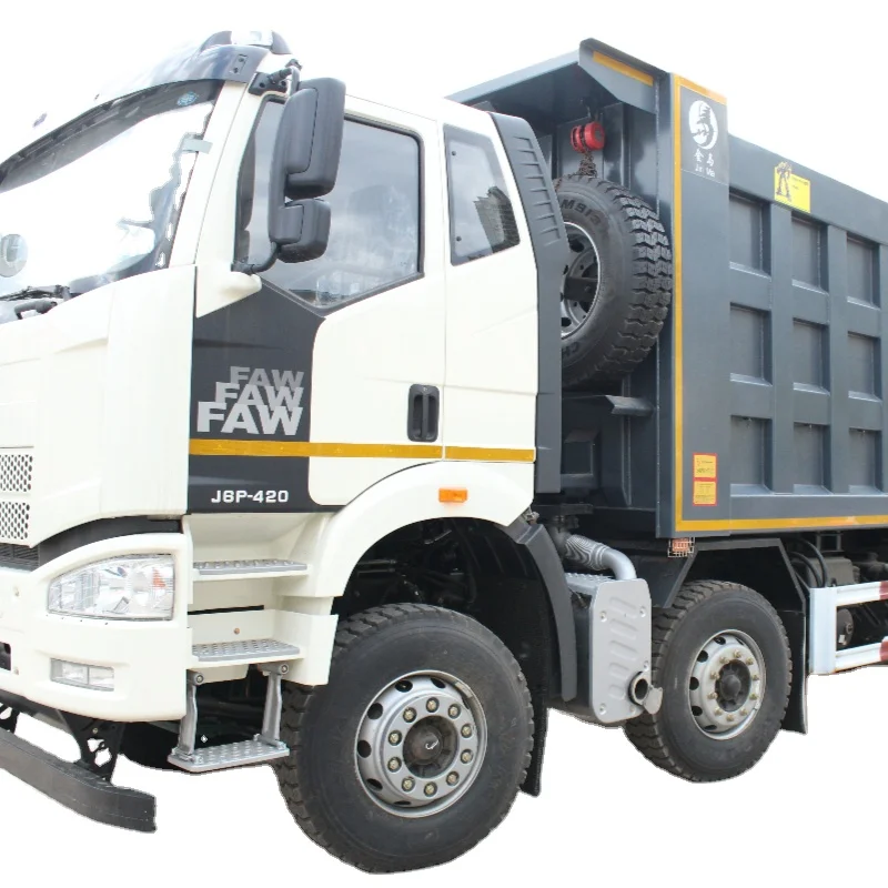Хорошее состояние 8x4 FAW Truck 380hp самосвал на продажу