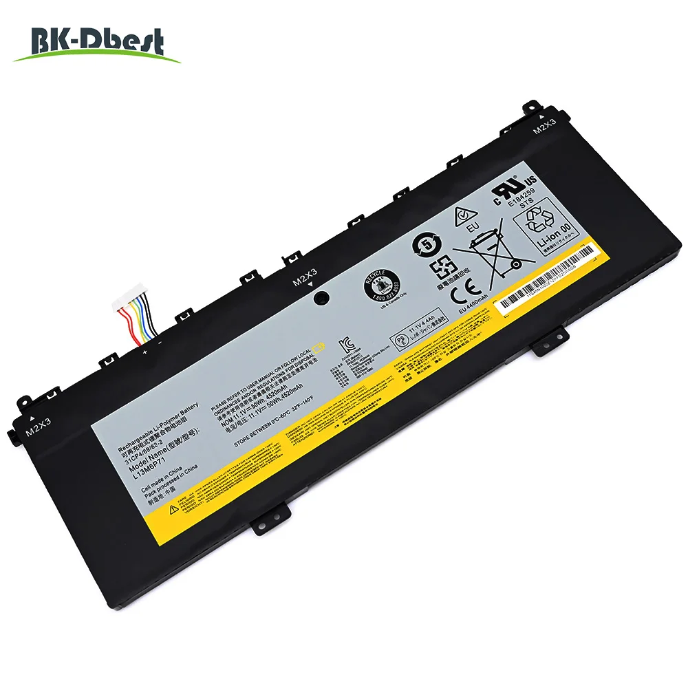 BK-Dbest battery L13M6P71 for Lenovo IdeaPad Yoga 2 13 L13S6P71 L13M6P71 notebook battery